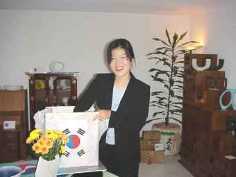Bilder einer Ausstellung 1999. Traditionelle Koreanische und Japanische Möbel, Preisverleihung Korean Air