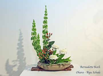 Giardina 2010 Ikebana Sonderausstellung Bernadette Koch