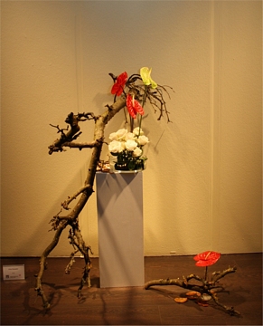 Giardina 2017 Ikebana International Ausstellung Daniela Jost