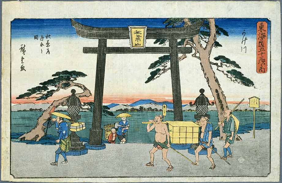 Ando Hiroshige, Ukiyo-e, Kakegawa