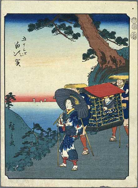 Ando Hiroshige, Ukiyo-e, Shirasuka