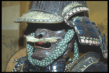 Samurairüstung Kopfschmuck