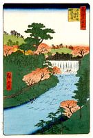 Ando Hiroshige, 100 berühmte Ansichten von Edo (Meisho Edo Hyakkei), Fluss Otonashi