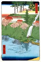 Ando Hiroshige, 100 berühmte Ansichten von Edo (Meisho Edo Hyakkei), Meguro