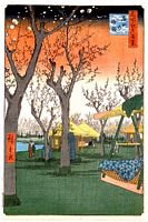 Ando Hiroshige, 100 berühmte Ansichten von Edo (Meisho Edo Hyakkei), Kamata