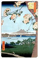 Ando Hiroshige, 100 berühmte Ansichten von Edo (Meisho Edo Hyakkei), Matsusaki
