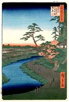 Ando Hiroshige, 100 berühmte Ansichten von Edo (Meisho Edo Hyakkei), Sekiguchi
