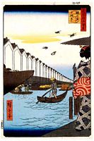Ando Hiroshige, 100 berühmte Ansichten von Edo (Meisho Edo Hyakkei), Koami-Cho