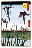 Ando Hiroshige, 100 berühmte Ansichten von Edo (Meisho Edo Hyakkei), Horikiri