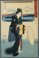 Ando Hiroshige, 53 Stationen des Tokaido, Fujikei Edition, Ejiri