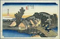 Ando Hiroshige Hodogaya