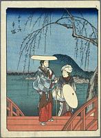 Ando Hiroshige, 53 Stationen des Tokaido, Jimbutsu Edition, Hiratsuka
