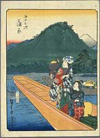 Ando Hiroshige, 53 Stationen des Tokaido, Jimbutsu Edition, Kanbara
