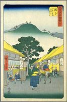 Ando Hiroshige, 53 Stationen des Tokaido, Tate-e Edition, Mariko