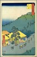 Ando Hiroshige, 53 Stationen des Tokaido, Tate-e Edition, Futagawa