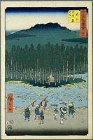 Ando Hiroshige, 53 Stationen des Tokaido, Tate-e Edition, Tsuchiyama