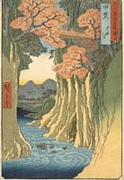 Ando Hiroshige, Provinz Kai