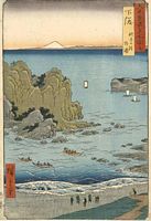 Ando Hiroshige, Provinz Shimosa