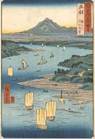 Ando Hiroshige, Provinz Dewa
