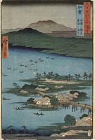 Ando Hiroshige, Provinz Kaga