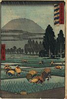 Ando Hiroshige, Provinz Hoki
