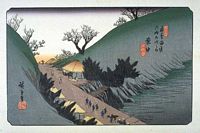 Ando Hiroshige, 69 Stationen der Kiso Strasse  (Kisokaido), Annaka