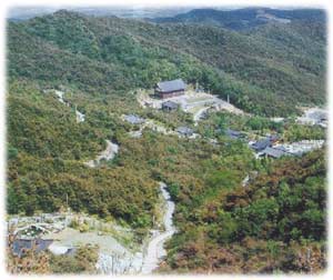 Tempelanlage in Korea
